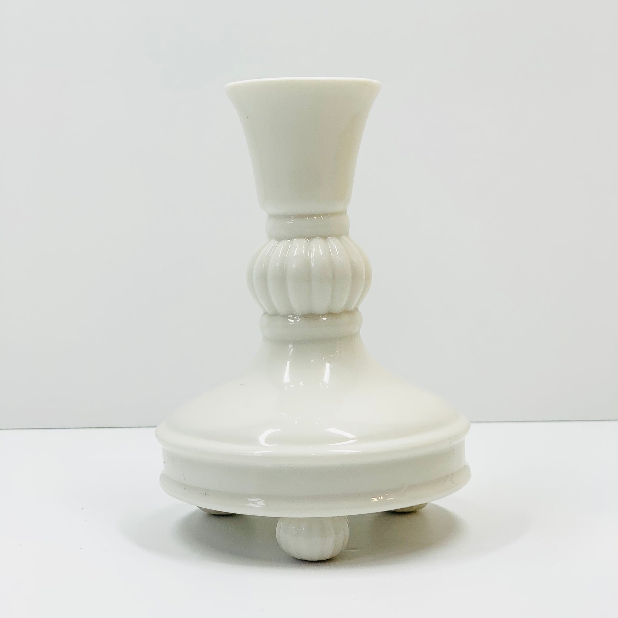 Vintage Villeroy & Boch white porcelain candle holder