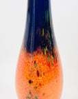 Vintage mouth blown art glass Outback series vase by Australian artist Eamonn Vereker