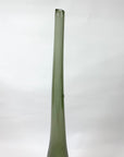 Retro hand made glass bottle vase