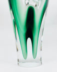 PAUL KEDELV COQUILLE SCULPTURAL GLASS VASE