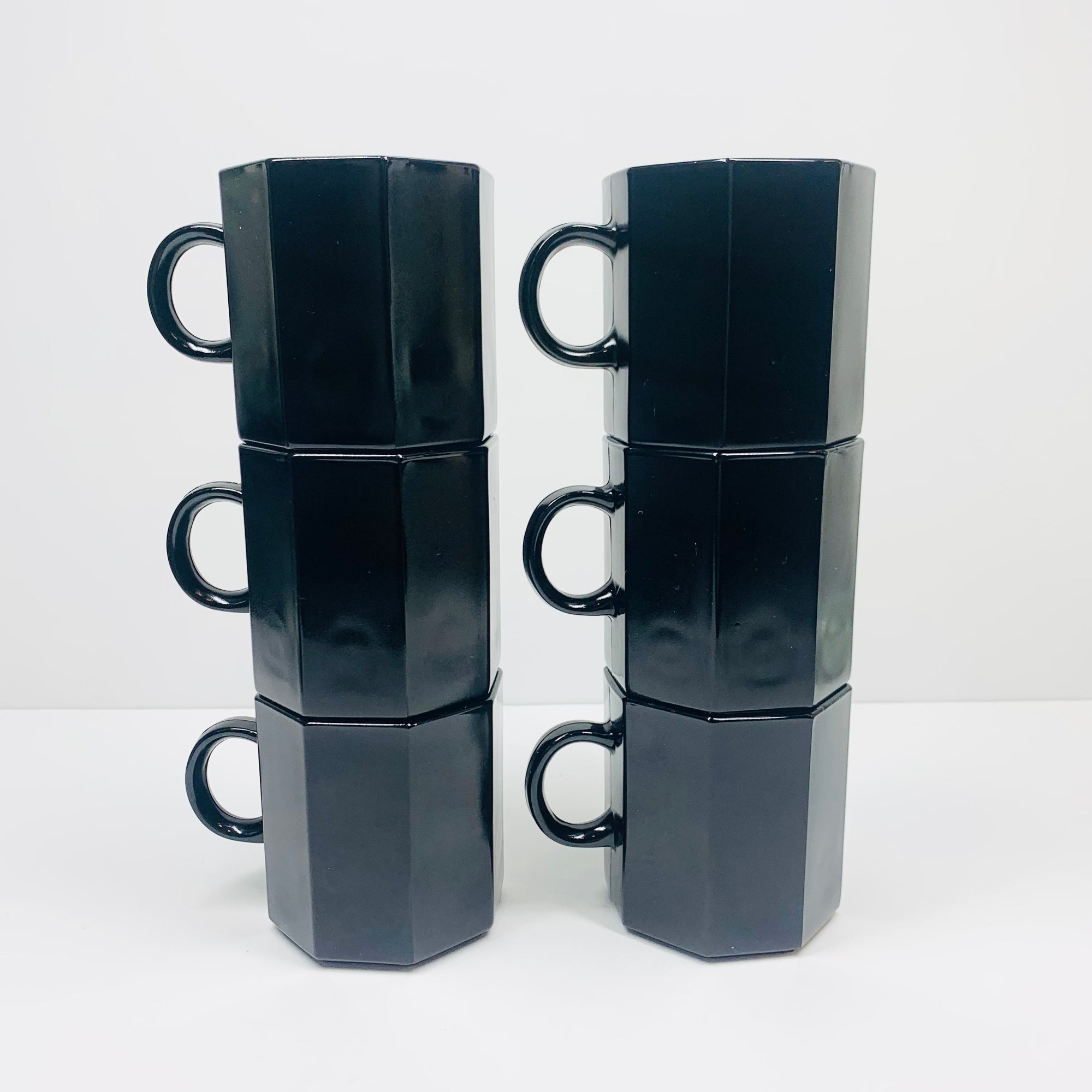 GLASS COFFEE CUP SET