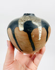 1974 hand made Australianl CH studio glazed pottery mini vase