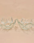 MCM Ravenhead ice glass candle holder
