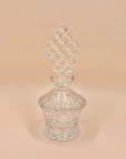 Antique cut crystal perfume bottle
