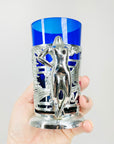 NUDE SLEEVES COBALT BLUE GLASSES