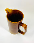 1960s Suffolk Wattlefield brown pottery coffee/tea set