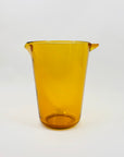 Extremely rare retro amber glass jug/cocktail mixer