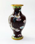 Antique mini cloisonné vase