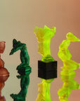 URANIUM GLASS LOVERS FIGURINE