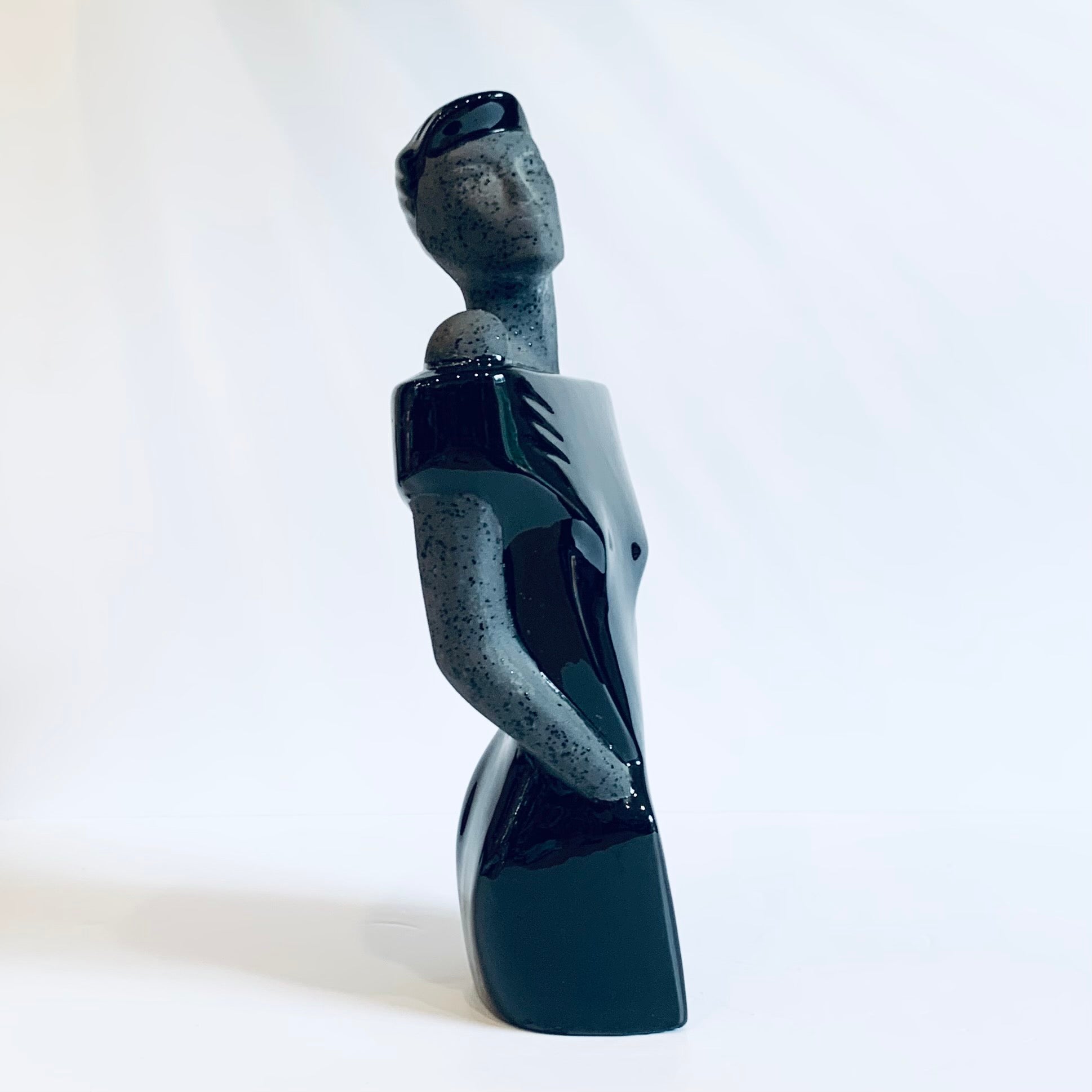 Large 1980s Lindsey B. style porcelain statute