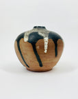 1974 hand made Australianl CH studio glazed pottery mini vase