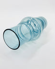 1960s FINNISH BLUE GLASS HOOP VASE BY TAMARA ALADIN FOR RIIHIMAEN LASI