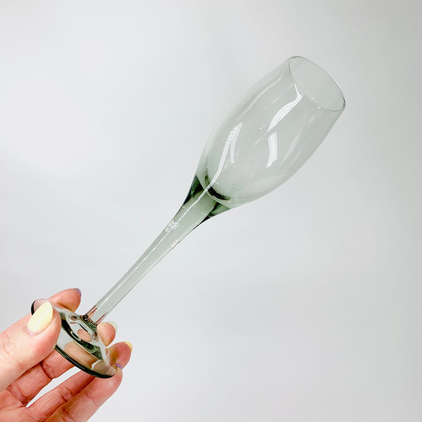 Extremely rare MCM Holmegaard grey liqueur glasses