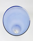Space Age Swedish cased blue glass vase
