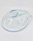 1960s Swedish Strombergshyttan modern glass tear drop bowl