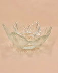 MCM Ravenhead ice glass candle holder