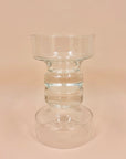 MCM Italian glass heavy base dessert/cocktail coupe