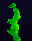 URANIUM GLASS LOVERS FIGURINE
