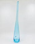 Retro hand made glass bottle vase