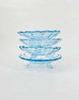 BLUE DEPRESSION FOOTED PLATE