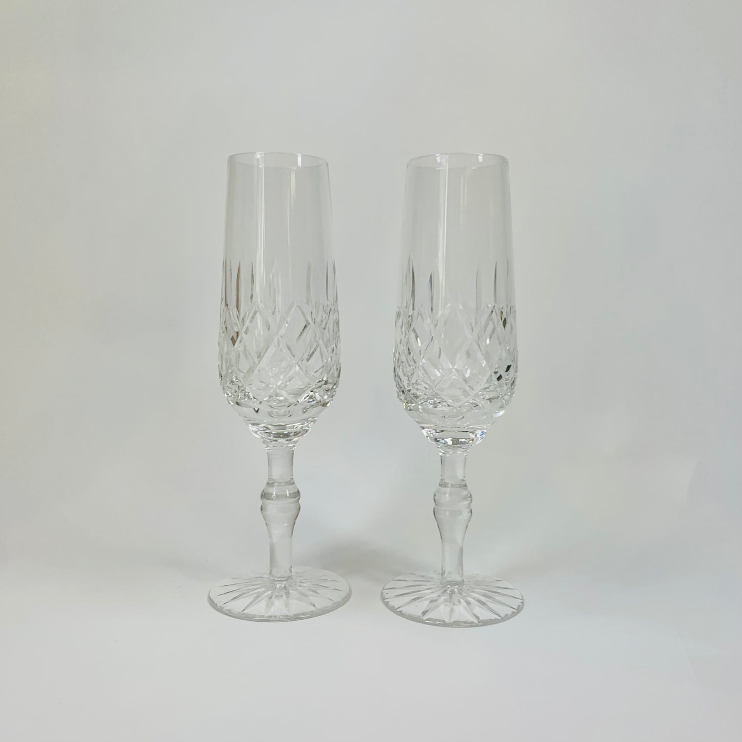 CRYSTAL CHAMPAGNE FLUTES