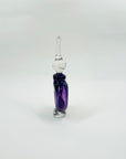 1980s AUSTRALIAN PURPLE ART GLASS PERFUME BOTTLE