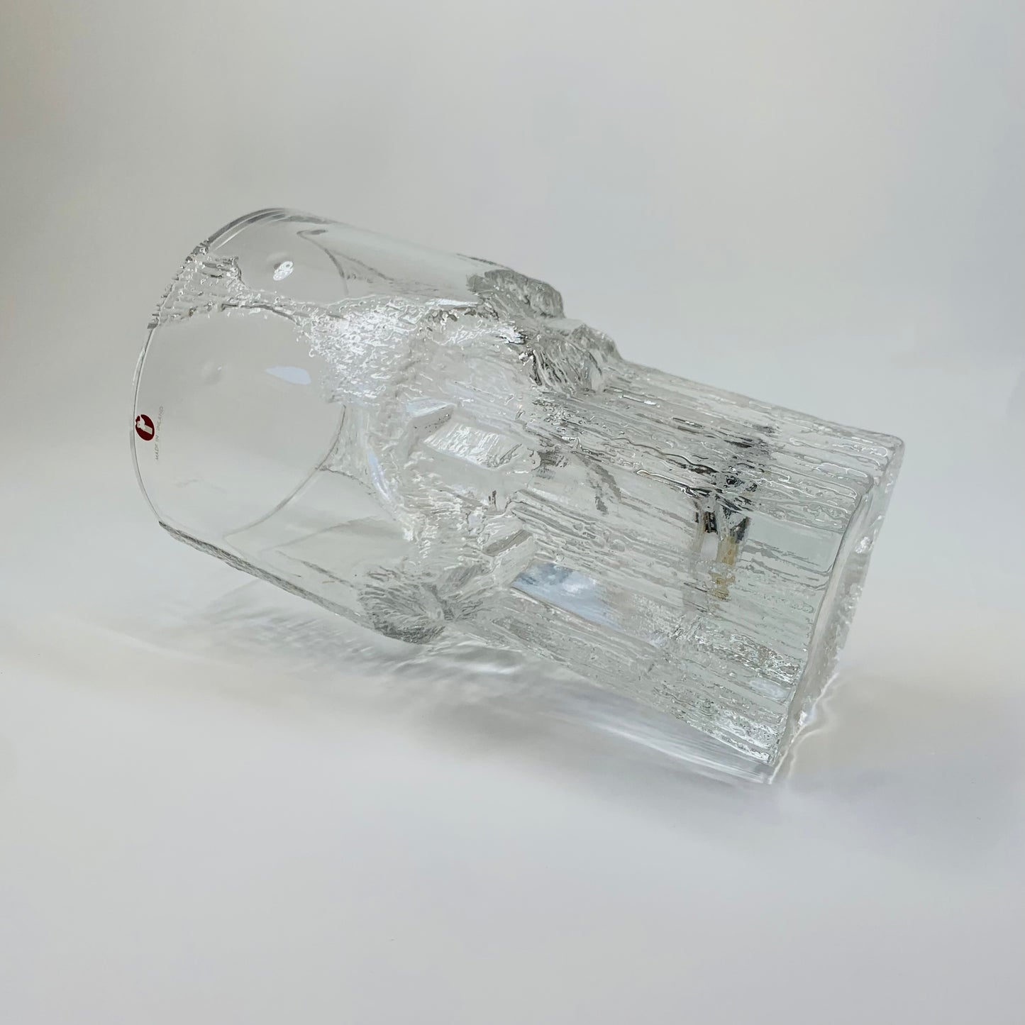 IITTALA ICE GLASS VASE