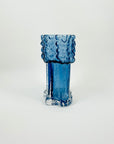 1960s FINNISH BLUE GLASS VASE BY KAJ BLOMQIST