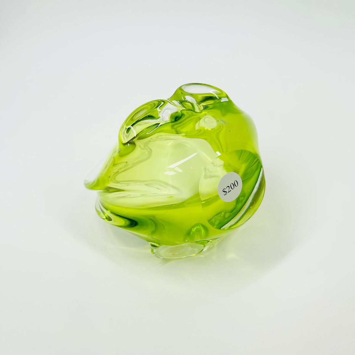 1950s MURANO GLASS MINI BAG/VASE
