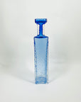 1960s FINNISH BARK GLASS BOTTLE VASE BY KAJ BLOMQIST