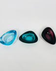 MCM MINI GLASS PIN DISH/ASHTRAY