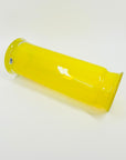 1960s SWEDISH ASEDA LEMON YELLOW SOMMERSO GLASS VASE BY BO BORGSTROM