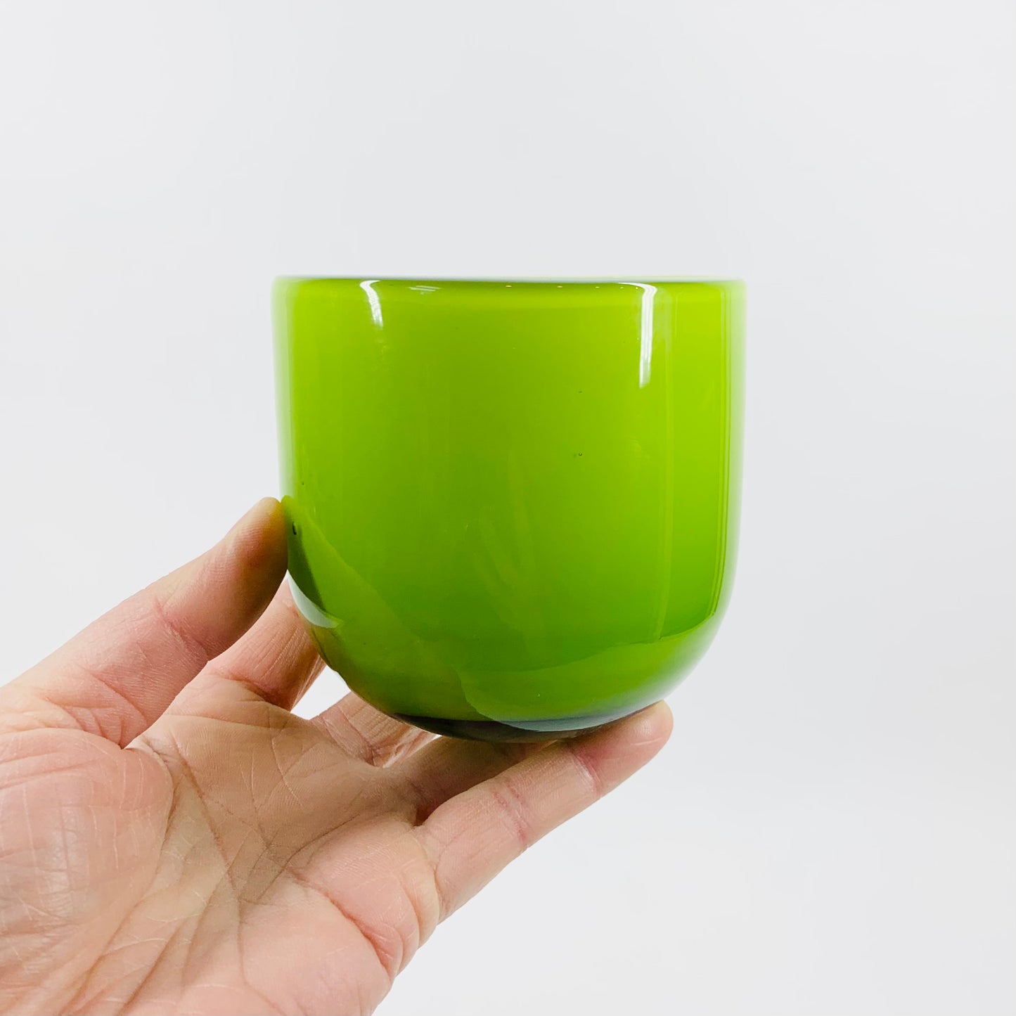 1950s SWEDISH CASED GREEN MINI BOWL