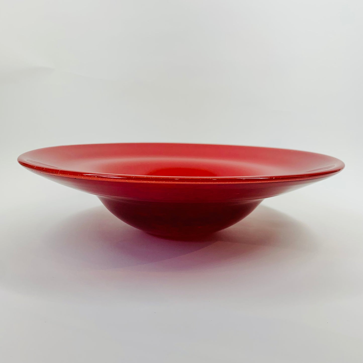 VINTAGE HENRY DEAN CASED RED BOWL