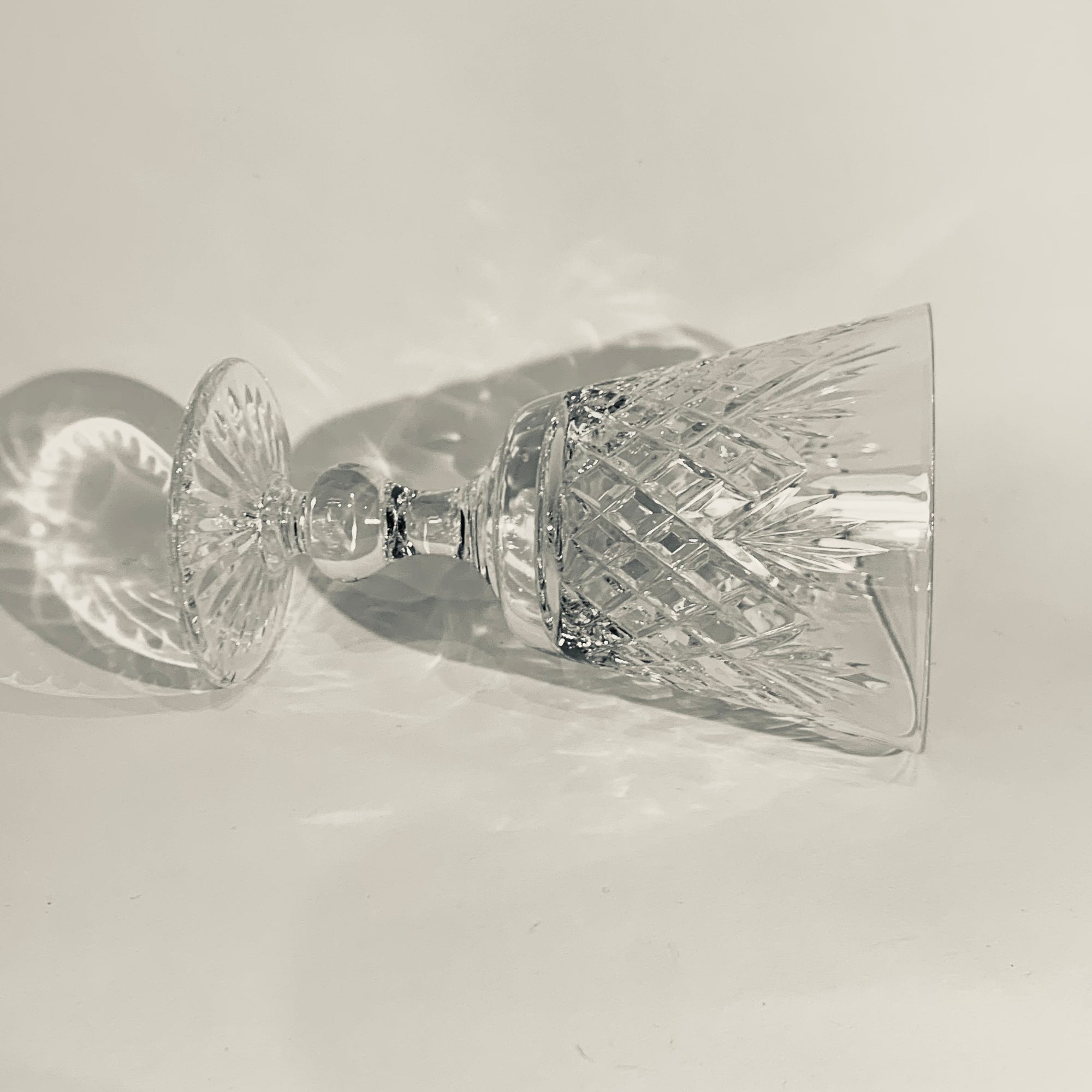 ANTIQUE STUART CRYSTAL GLASSES