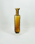 1960s FINNISH BARK GLASS BOTTLE VASE BY KAJ BLOMQIST
