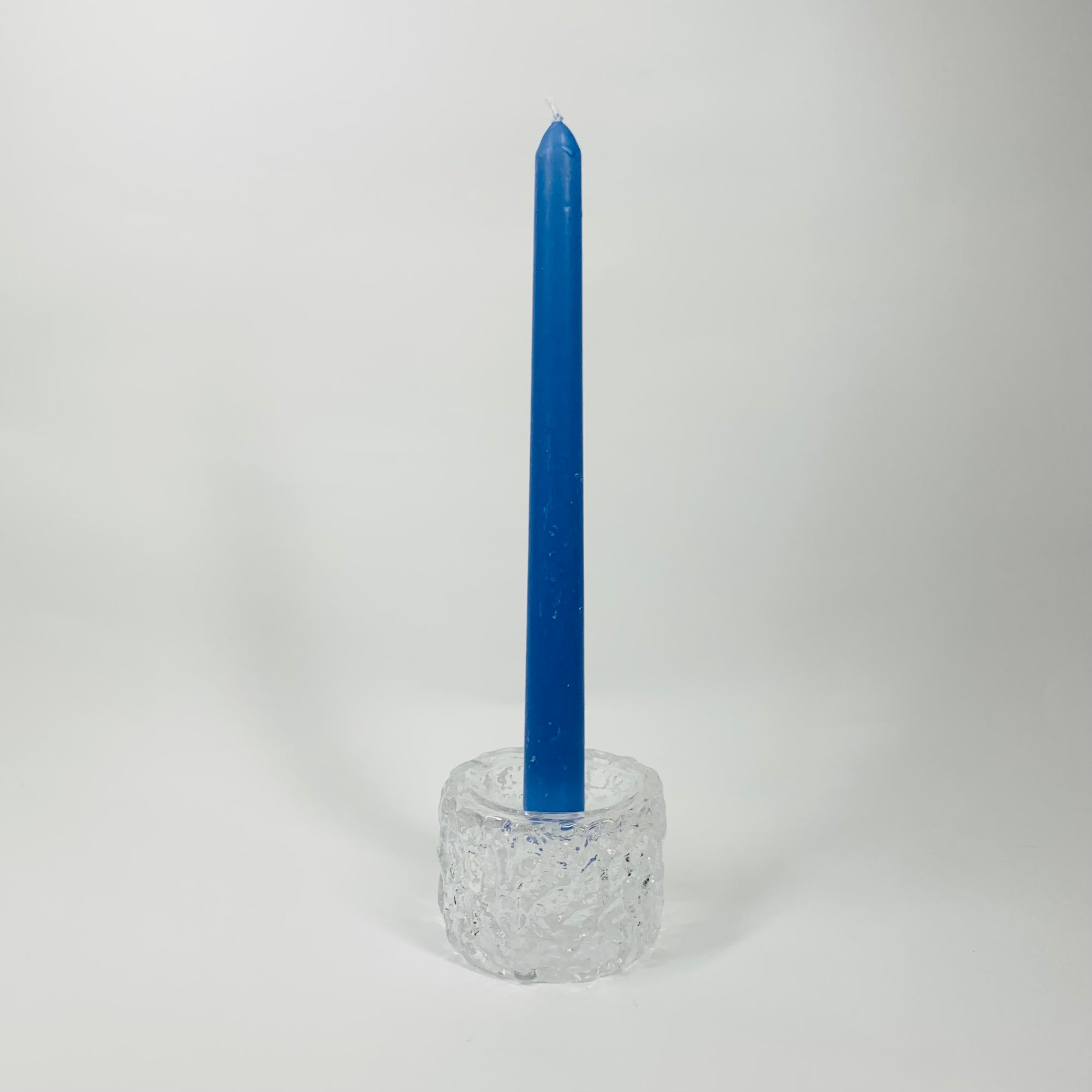 GEOFFREY BAXTER BARK GLASS CANDLE HOLDER
