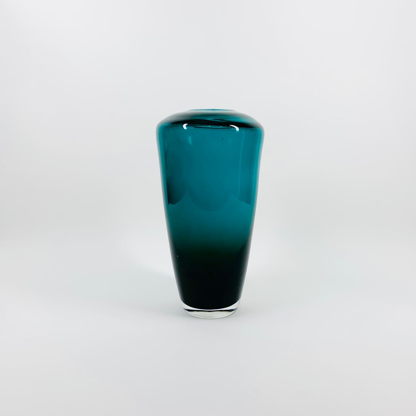 1950s TEAL SOMMERSO VASE