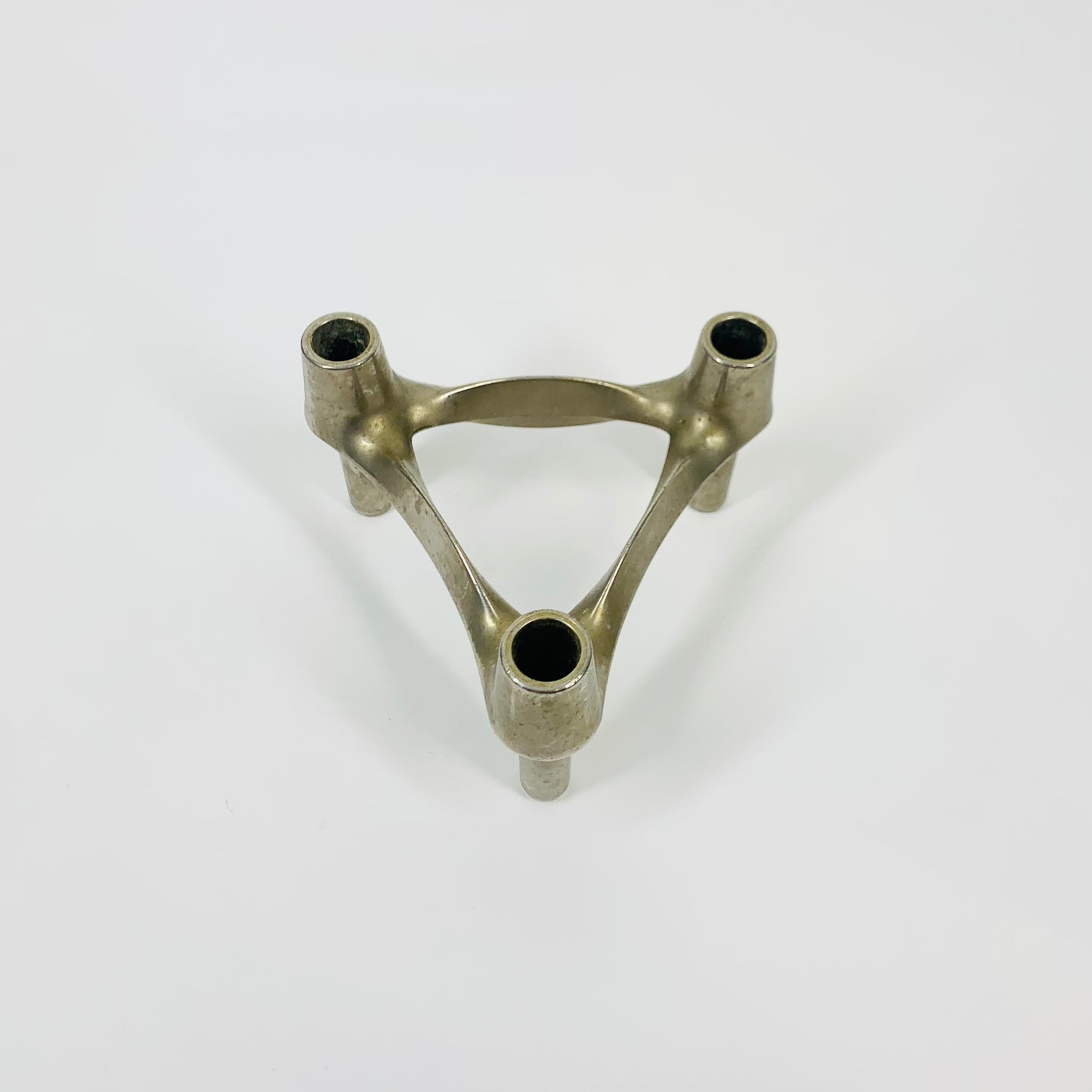 60s STOFF NAGEL BRUTALIST CANDLE HOLDER (WIDE)