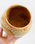 MILK BUBBLES POTTERY VESSEL