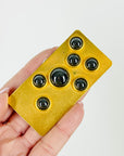 1970s CANADIAN BRUTALIST EARRINGS BROOCH SUITE BY MARTHA STURDY
