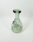 1950s HOLMEGAARD VIKING KING MEDALLION GREY GLASS CARAFE