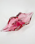 1950s MURANO PINK OMBRE SOMMERSO GLASS LIPS BOWL