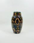 1970s HAND PAINTED MOROCCAN POTTERY VASE