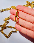 1970s CELINE TRIOMPHE LINKS CHAIN NECKLACE/BELT