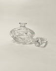 VINTAGE CUT CRYSTAL PERFUME BOTTLE
