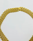 1980s PANTHERE LINKS NECKLACE SUITE