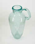 TALL 1980s AUSTRALIAN RECYCLED GLASS JUG VASE