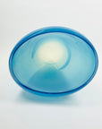 1960s MURANO BLUE OPALESCENT GLASS VASE