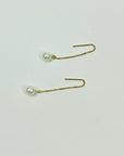 VINTAGE TIFFANY & CO. 18K GOLD PEARLS BY THE YARD PIERCED EARRINGS BY ELSA PERETTI
